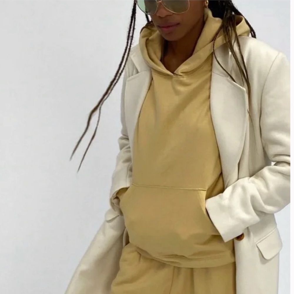 WeWoreWhat Oversized Hoodie Sweatshirt in Sand Size XL NWT